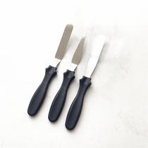 Three-piece cream spatula cake demoulding knife stainless steel flasher knife set baking tool