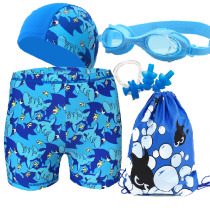 Childrens flat corner swimming pants spa beach swimming trunks swimming trunks swimming trunks swimming trunks swimming goggles suit cartoon student boy swimming trunks