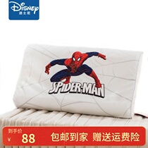 Thai latex pillow core slow rebound compound boy Spider-Man pillow Vinnie McQueen baby velvet pillowcase removable