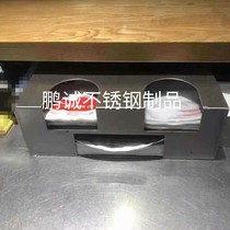 KFC special small appliances stainless steel small storage box Three-in-one takeaway bag storage box