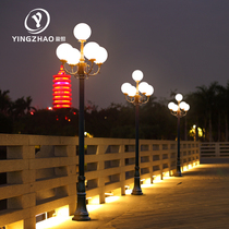 Street lights led220v rural garden villa residential area home outdoor courtyard 3 meters outdoor waterproof landscape high pole lamp