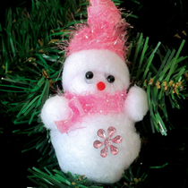 12cm wrapped wire trumpet Christmas snowman old man foam doll Christmas tree small ornaments pendant Christmas decorations