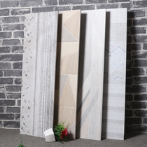 Floral tile 300x900 gray antique brick kitchen bathroom wall tile chain store non-slip floor tiles