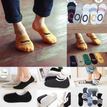 Low mens socks boat Socks shallow socks thin invisible socks summer deodorant semi-invisible bean socks sports fashion