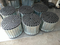 Custom chip conveyor chain plate conveyor row cutting conveyor belt Stainless iron chain galvanized machine tool accessories cooking blackboard