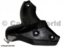 Germany CarbonWorld carbon fiber exhaust mid-section anti-scalding cover Ducati Ducati848 1100 Street Fighter