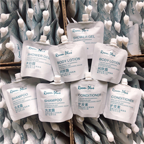 (2) roomplus shampoo conditioner body lotion