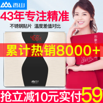 Xiangshan weight scale Electronic scale precision household body scale scale Adult weighing scale Intelligent scale
