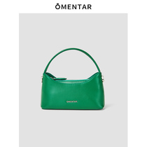 OMENTAR niche design Basic small shoulder bag womens spring summer 2022 new cowhide cross-body bag