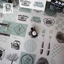 European pastoral art tiles Tea restaurant Living room Bedroom floor tiles Kitchen bathroom balcony wall tiles 400*400