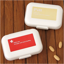 Small medicine box sub portable medicine box for one week Carry-on Medicine Tablets Packaging Box Medicine Pill Sealed Containing Box