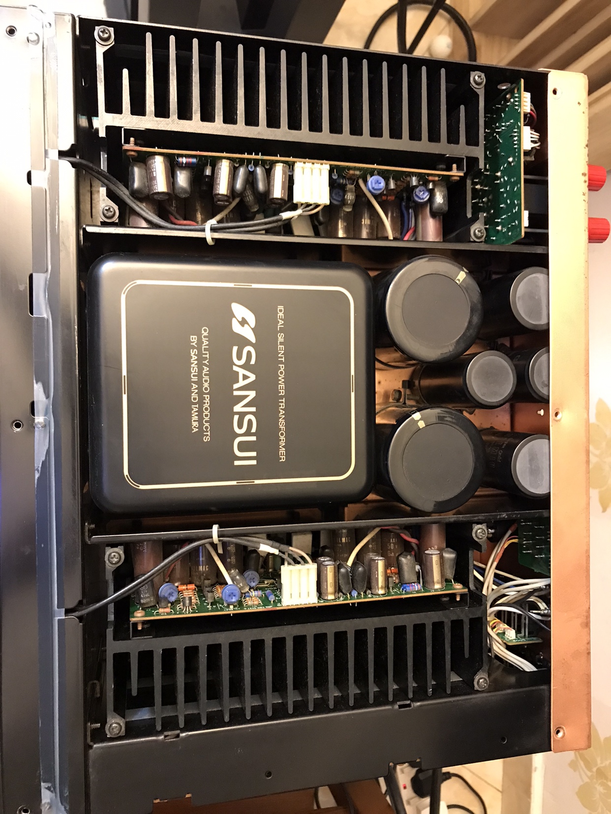 日本原产sansui山水aua907kx功放真平衡输入已出