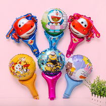 Childrens birthday decoration balloon party supplies scene arrangement handheld stick toy baby birthday gas stick