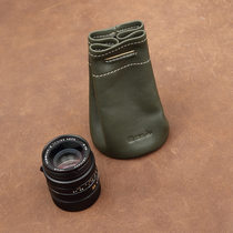 cam-in fetal calf leather camera lens protection bag 8 5cm 13 13 5cm small number of micro single CA016