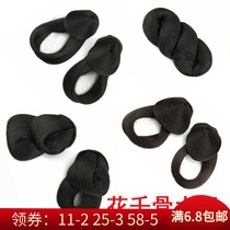 Film and television ancient costume flower thousand bones with the same hair bag Hanfu wig film kimono skirt hair bag full set of horoscopes twist bag combination