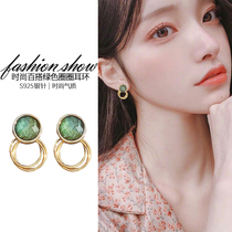 Advanced sense clip ear clip ear clip without ear hole female French Joker spiral adjustable earrings student retro port taste earrings