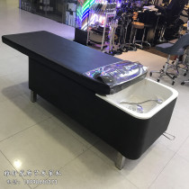 Push-pull shampoo bed hairdressing shop full lying punch bed with hole massage beauty bed new Thai shampoo bed