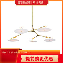 Italian post-modern minimalist designer branch flying butterfly model room study dining room living room Chandelier Creative Personality