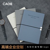 A5 Brief Business Working Days Remember This Personality Creative Hard Face Strap Exam notebook Art notepad Custom