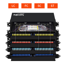 Boyanxiang thickened 24 cents SC ST FC LC rack guide fiber 24 carton cable cable junction box full of SC mouth fiber fiber fusion box