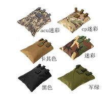  New outdoor camouflage tactical debris clip box storage bag Large molle water bomb equipment waist cover with hanging bag