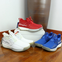 Couples low-top knitted mesh popcorn shock absorption breathable comfortable lightweight casual sneakers B16