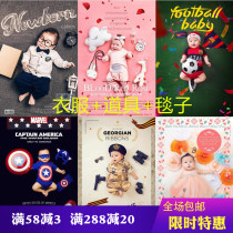 Baby 100 Days Photos Photographic Clothing Full Moon 100 Days Photos The Children Photo Clothes Creativity Themed Background Props