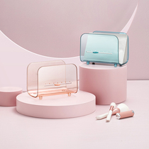 Lead house memory mask box 30 pieces large capacity non-slip transparent mask box Time scale mask storage box