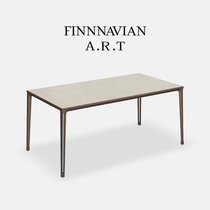 Finnavia ART Very simple table light and modern simple Tompkins Designer light luxury rock table