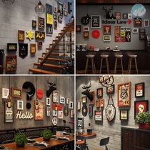 Hotel Bag Room Wall Decoration Creative Restaurant Fire Pot Shop Pendant Hanging Painting Chinese Style Wall Decoration Art Roast bar Art