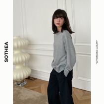 SOTHEA 21 new casual cotton round neck sweater