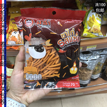 Thailand 711 convenience store direct mail small snack Mooza crispy chicken legs crispy spicy 70g full 100