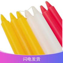 High quality 4 5 hours red candle white candle home lighting smokeless candle daily romantic wedding candle