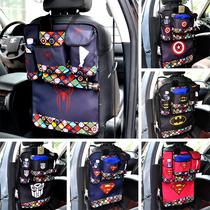 Car supplies seat storage bag chair back bag cartoon car car storage box multi-function storage bag