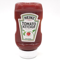 Imported Heinz Tomato Sauce 397g Extruded Bottle Tomato Sauce Pastery Pizza Fries Dipped