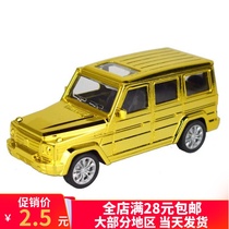 New cake decoration decoration luxury car cake plastic car off-road vehicle decoration gold car accessories