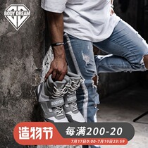 BD bodybuilding station high top cowhide gray white protection squat shoes Fitness weightlifting exercise training shoes Bodybuilding protective gear for men