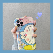 Small brute waist mobile phone shell Apple 12 Applicable iPhone13promax all-bag cartoon cute mini creative soft shell