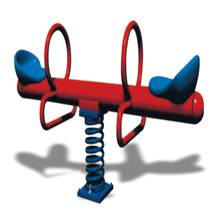 Childrens toy spring double 4 seesaw Seesaw District Park Outdoor Rocking Lulle Fitness Equipment Pleasure Equipment