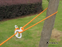 Xtools3 Hole Type Multipurpose Quick Knot Rope Buckle Tent Pull Rope Tightening Tool Backpack Luggage Fixed Stone Wash