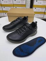 International Hua 3515 Black Cow Leather Ultra Light Training Equipment Handling Shoes For Training Shoes Breathable And Abrasion Resistant Daily Casual Shoes