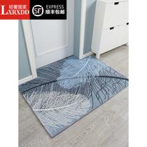 LXRXDD Nordic wind home inner door mat inner door carpet door mat bedroom anti-slip foot mat inner door