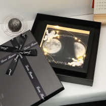 moon photo frame the day you were born moon photo frame couple custom moon birthday gift boyfriend commemorative limited edition