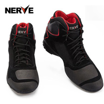 Germany nave racing shoes motorcycle cycling shoes spring summer anti-fall breathable casual boots bovine leather motorcycle shoes