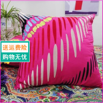 Foreign Trade Bed Pint Australia Brand Yu Single Full Cotton Pillow Cover Back Cushion Cover 60 * 60CM embroidered work great