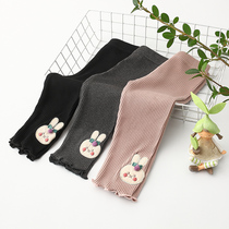 Baby leggings 2021 new girls trousers spring and autumn children thin baby pants autumn wear Foreign style