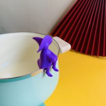 Witch pot cover spill-proof soup lifting overhead Porridge cooking porridge splash-proof pot cover heat dissipation holder silicone spill-proof pot cover clip