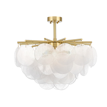 Postmodern creative glass sheet Living room Chandelier Art Restaurant Bedroom Bedside Designer Chandelier