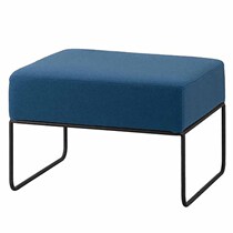 Modern minimalist sofa stool entrance shoe stool luxury sofa pedal stool living room low stool wrought iron footstool fabric art