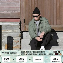 WHOSETRAP tide brand American youth street classic Military A2 deck jacket Solid color tooling jacket